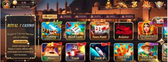 royal x casino game