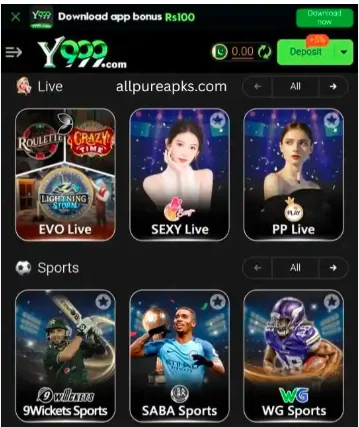 y999 game